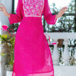 ANNI DESIGNER Women's Georgette Kurta